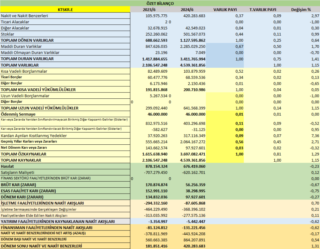 KTSKR BİLANÇO ANALİZİ 2024/6 Image 1042 1024x795