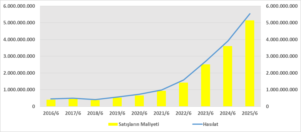NETAS BİLANÇO ANALİZİ 2025/6 Image 557 1024x451